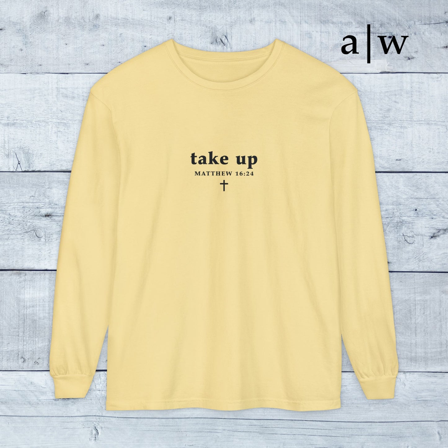 take up (cross back) | long sleeve tee