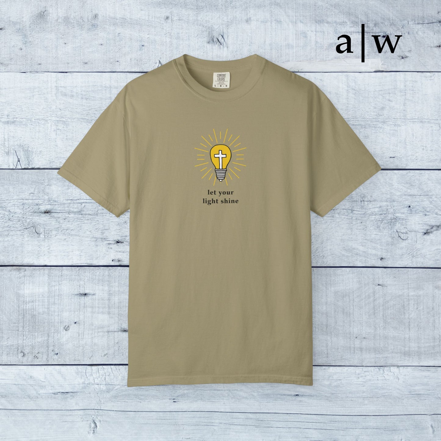 let your light shine | classic tee