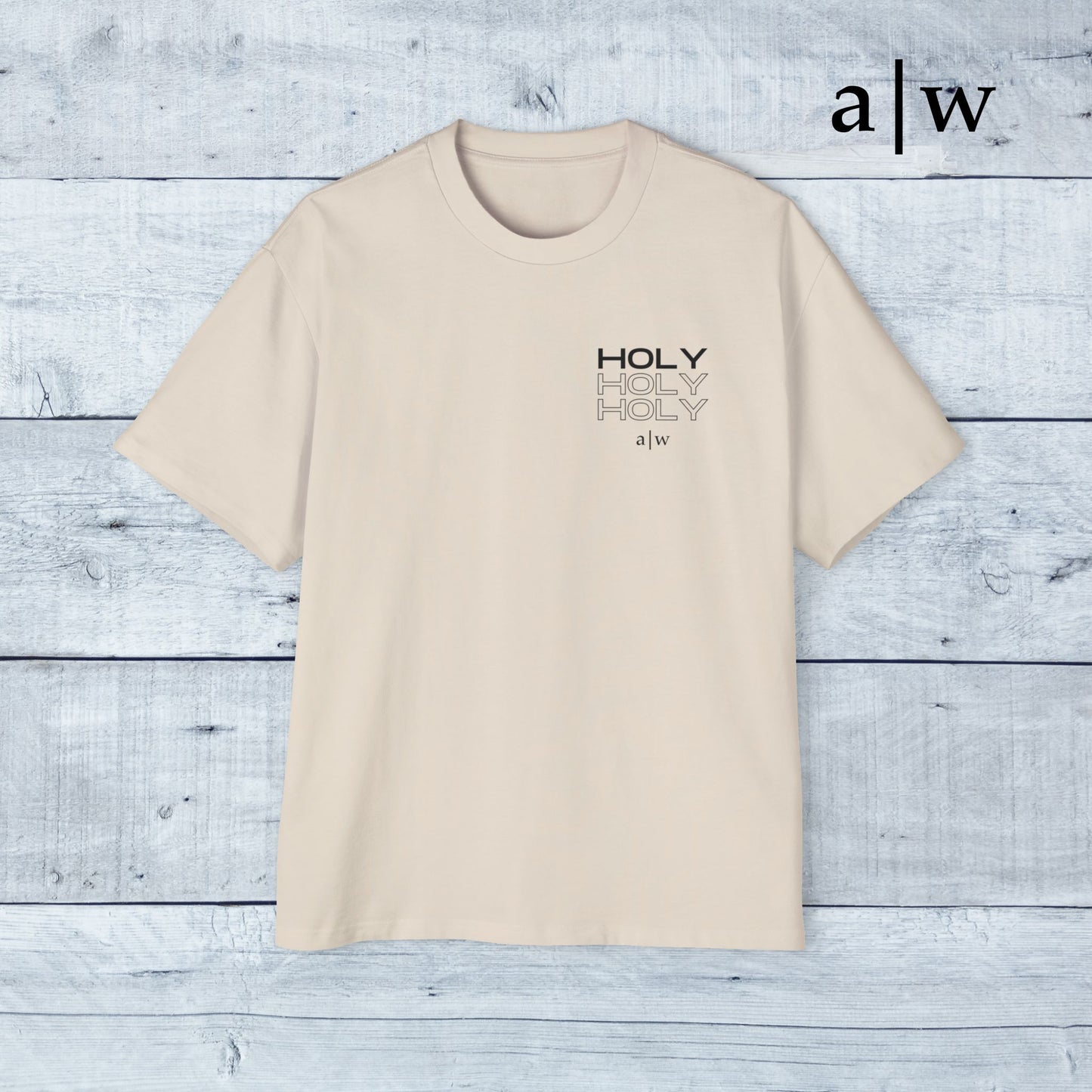 holy trinity | oversized heavy tee