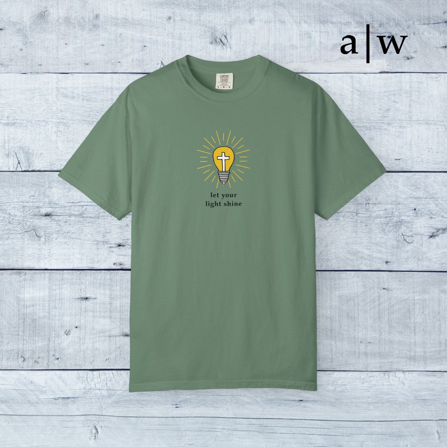 let your light shine | classic tee