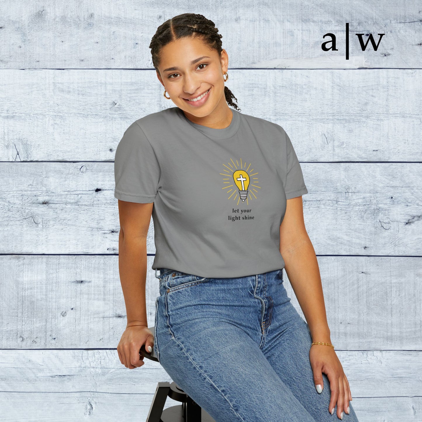 let your light shine | classic tee