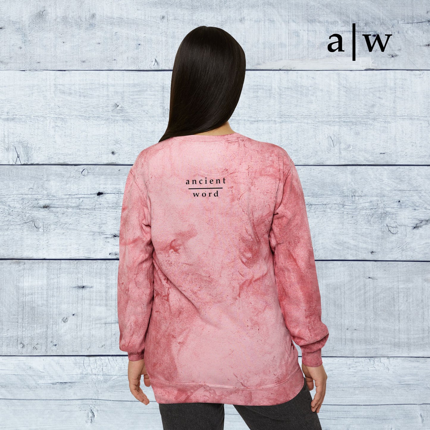 humble cross | color blast crewneck