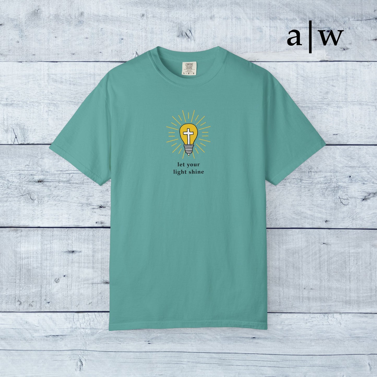 let your light shine | classic tee