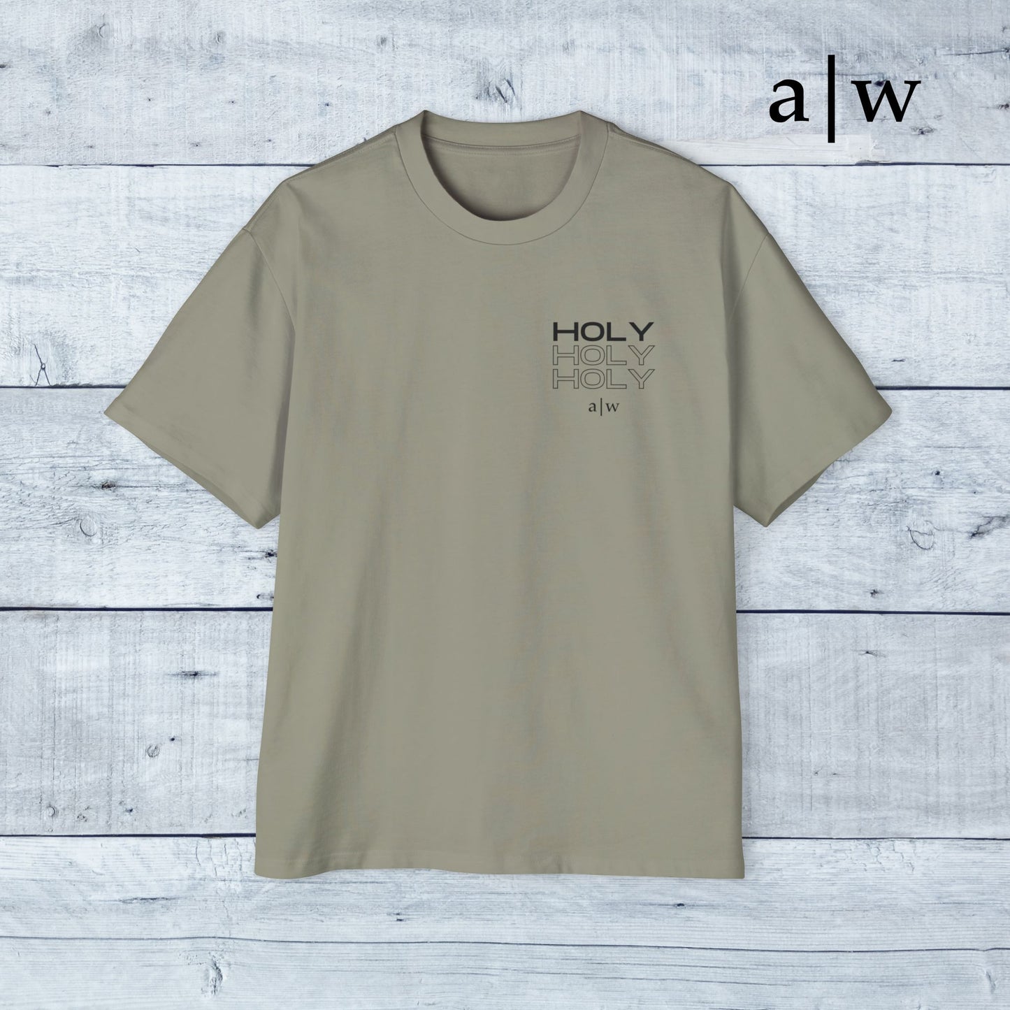 holy trinity | oversized heavy tee