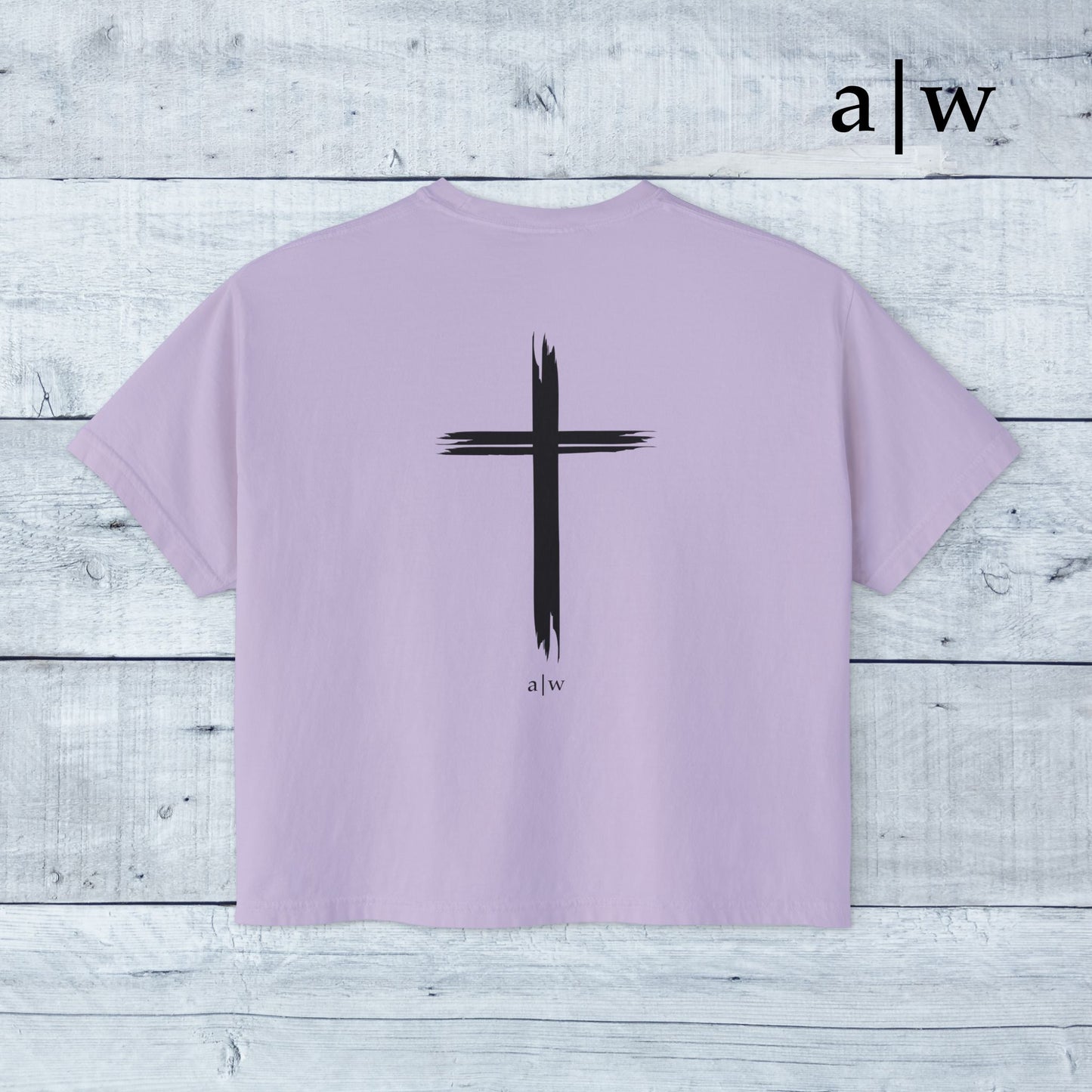 take up (cross back) | women's boxy tee