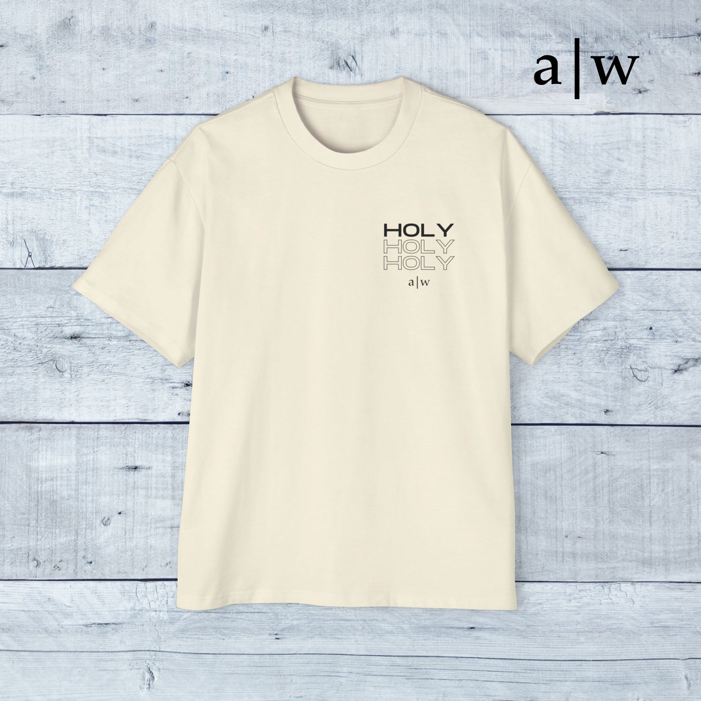 holy trinity | oversized heavy tee
