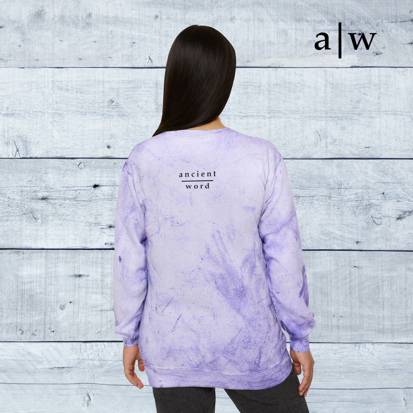 fear no evil | color blast crewneck