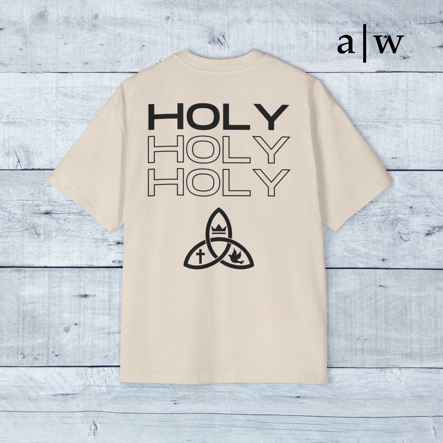 holy trinity | oversized heavy tee