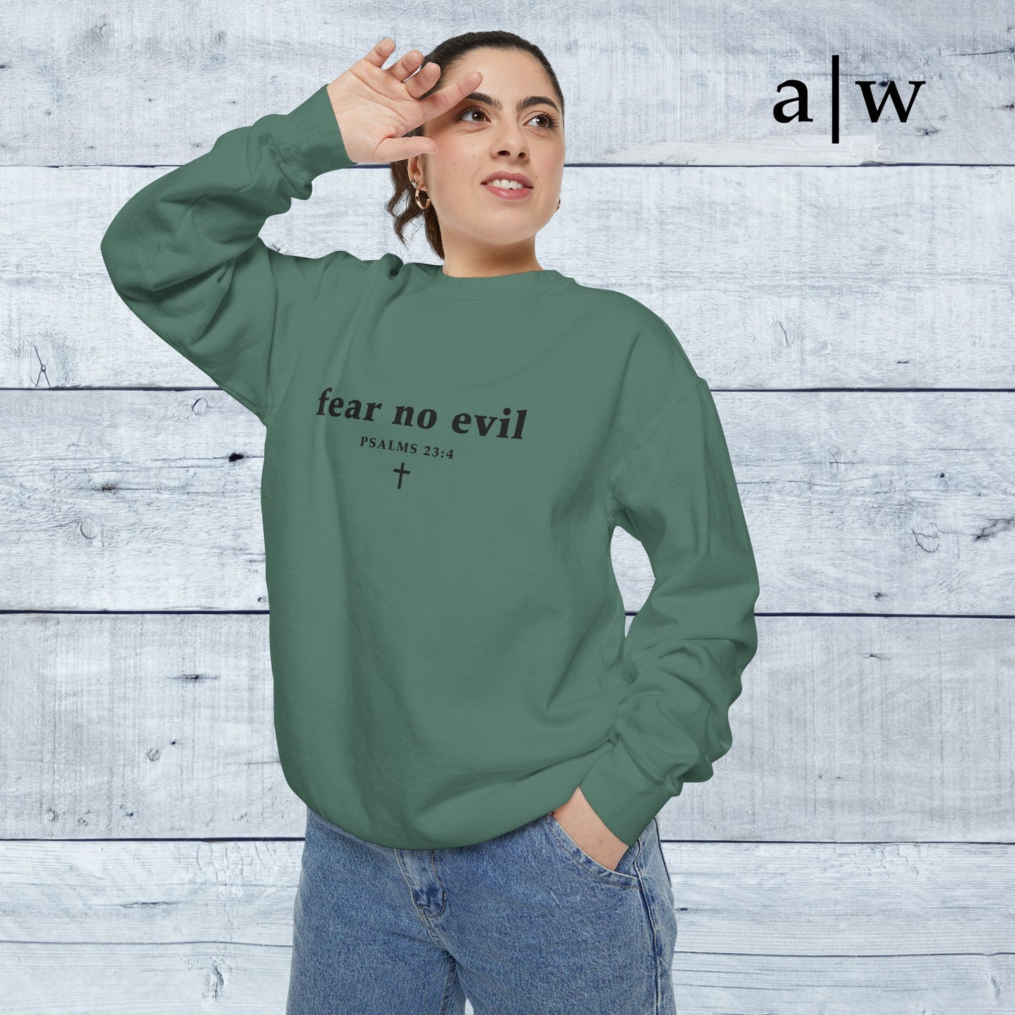 fear no evil | classic crewneck
