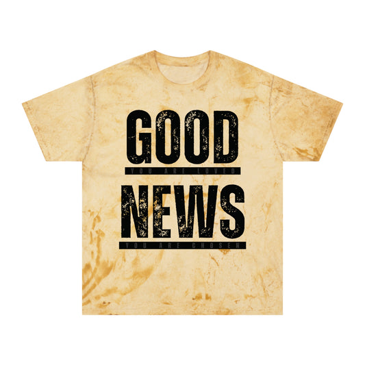 good news | color blast tee