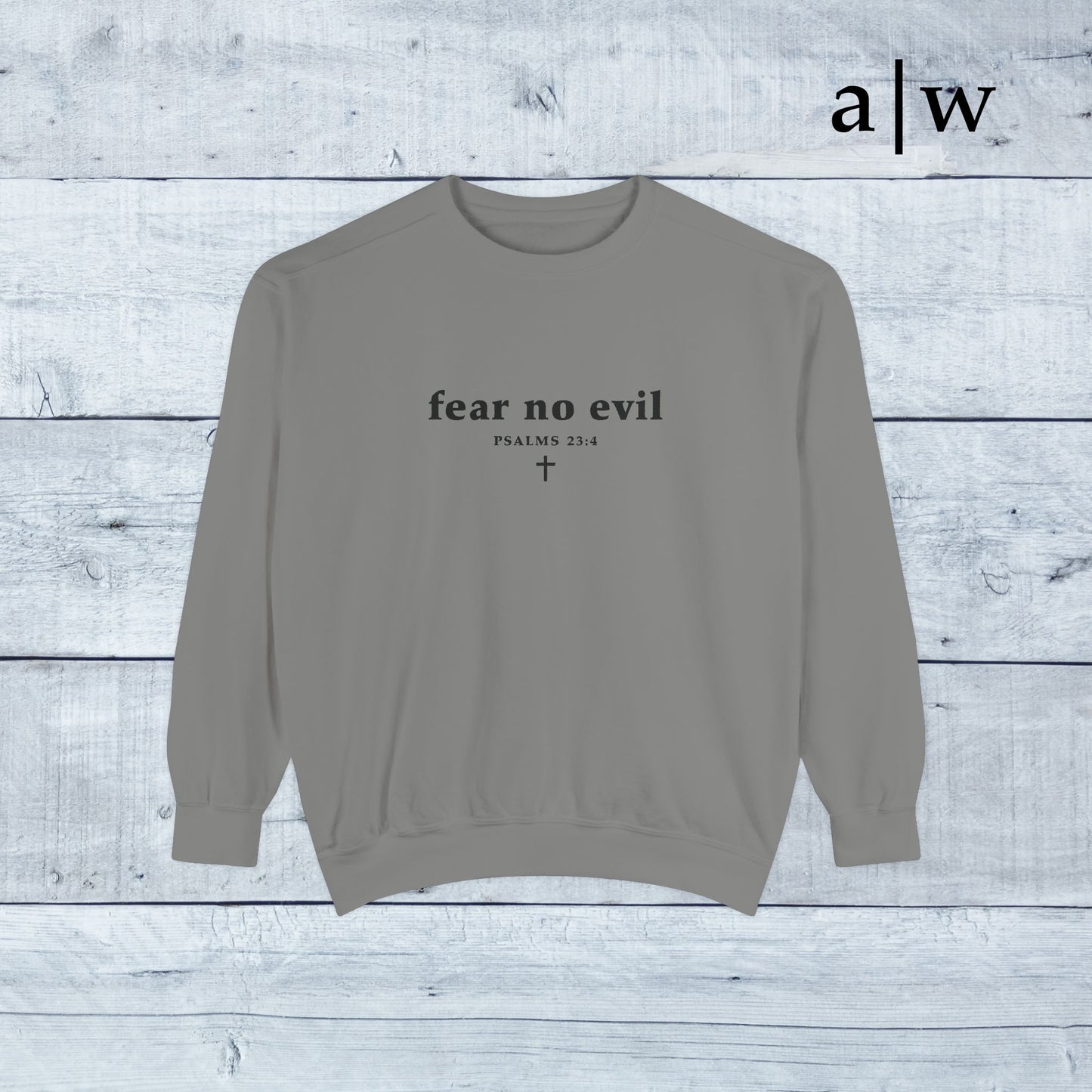 fear no evil | classic crewneck