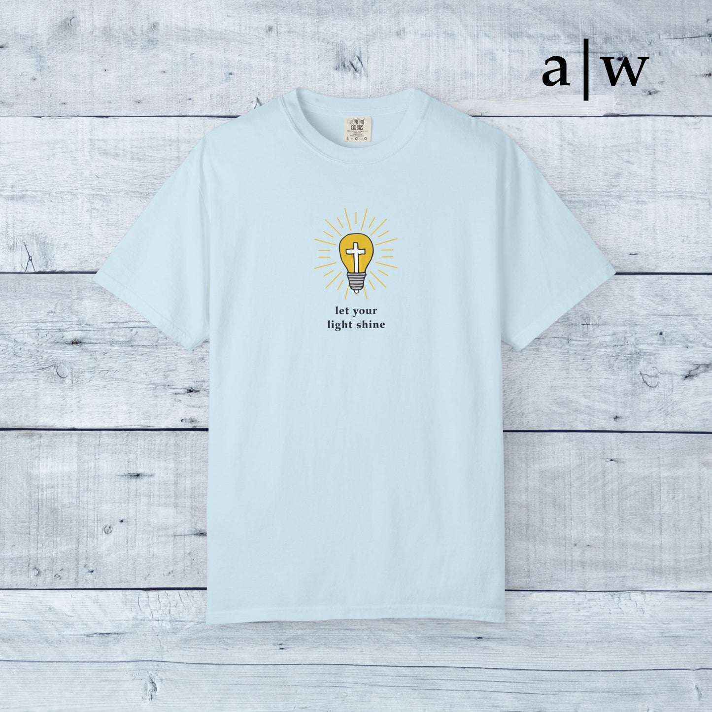 let your light shine | classic tee