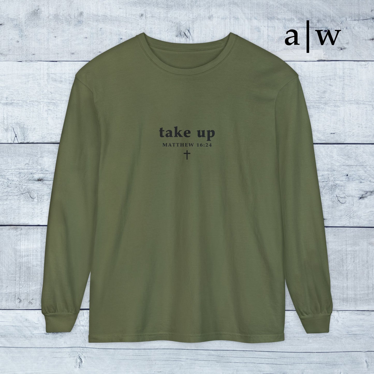 take up (cross back) | long sleeve tee