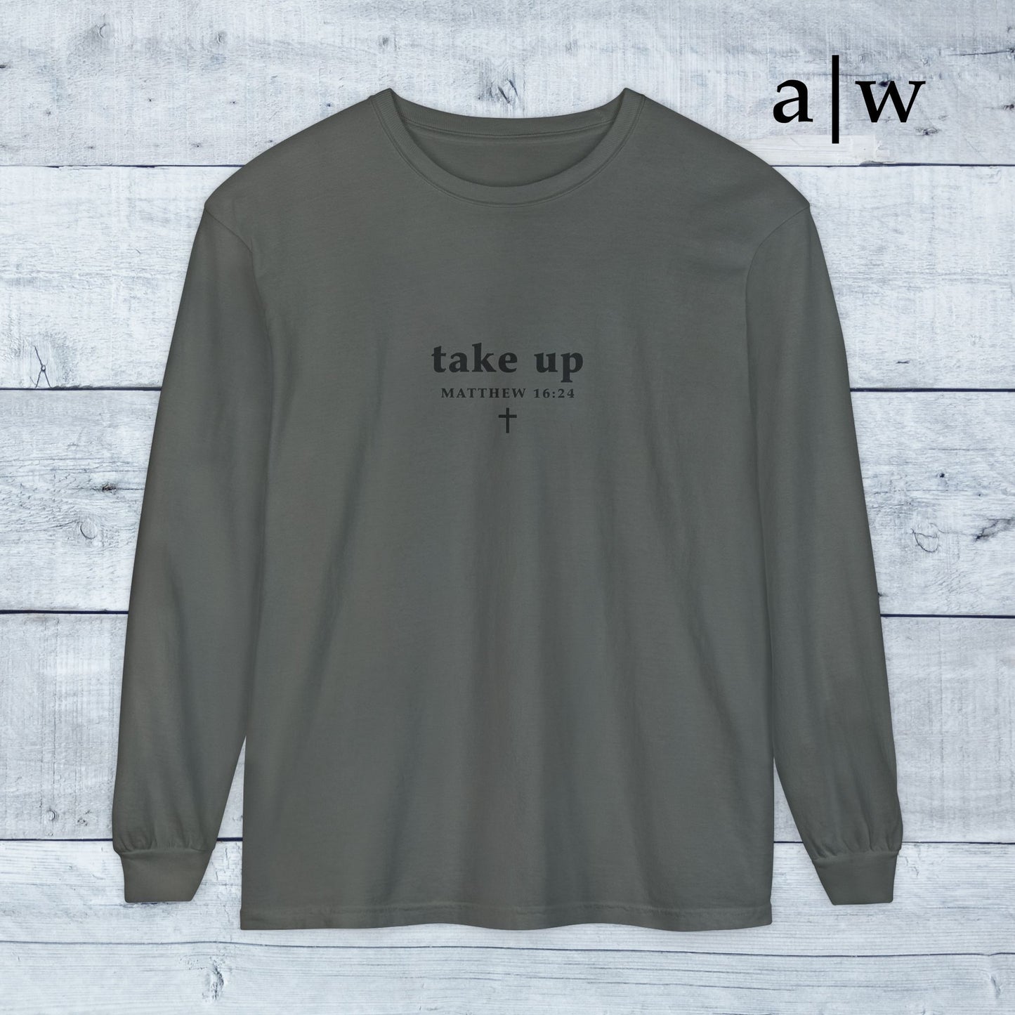 take up (cross back) | long sleeve tee