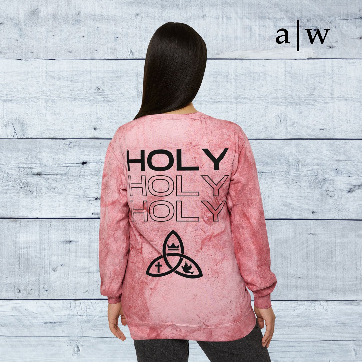 holy trinity | color blast crewneck