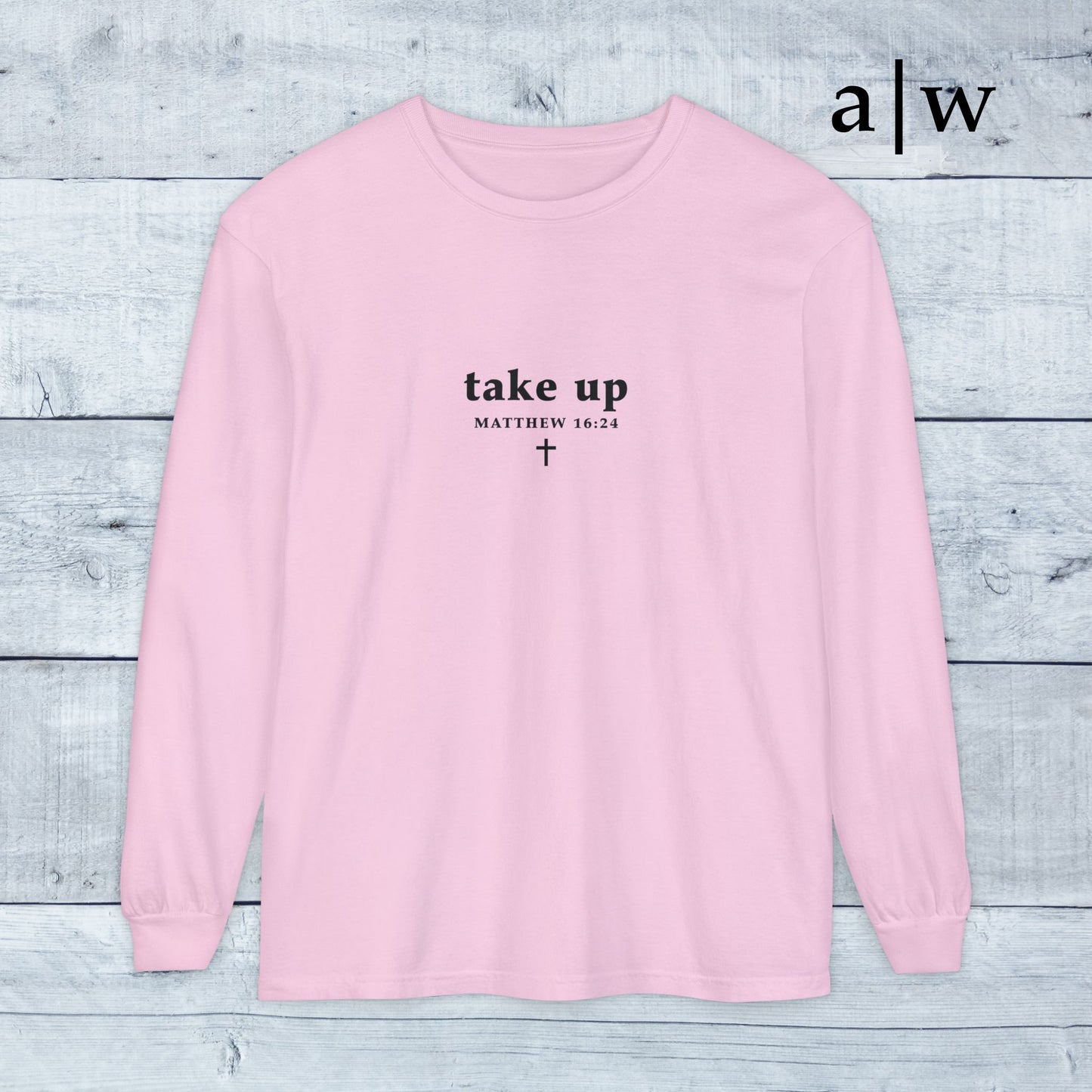 take up (cross back) | long sleeve tee