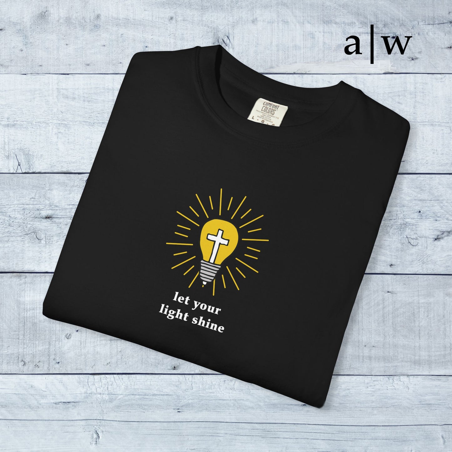 let your light shine | classic tee