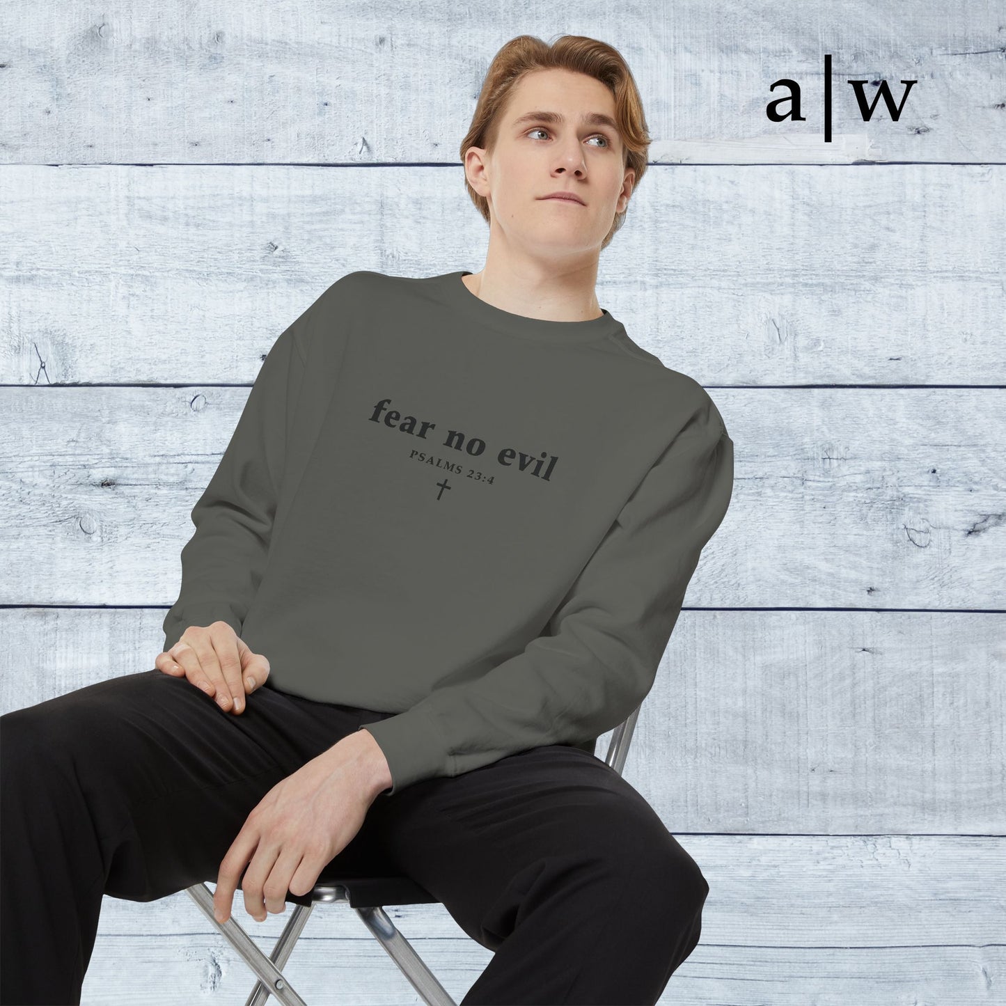 fear no evil | classic crewneck