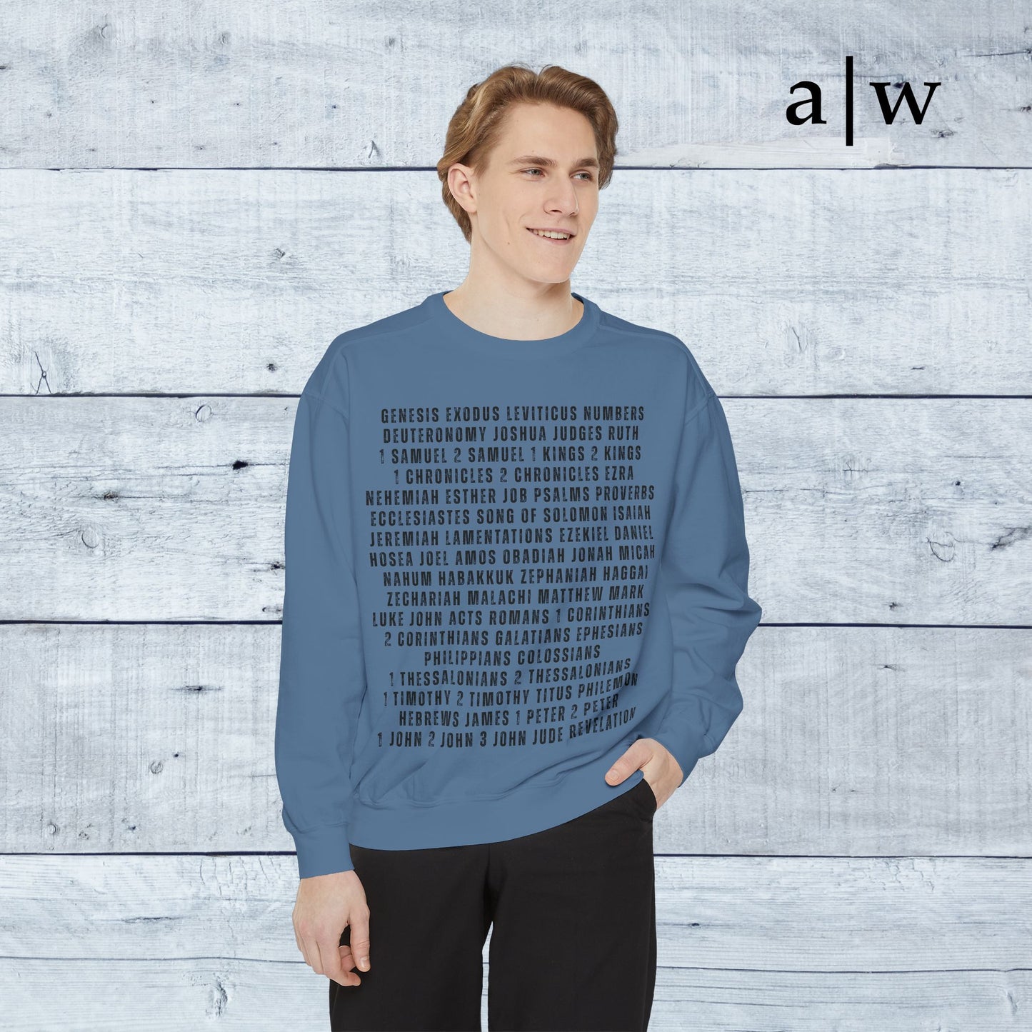 sixty-six books | classic crewneck