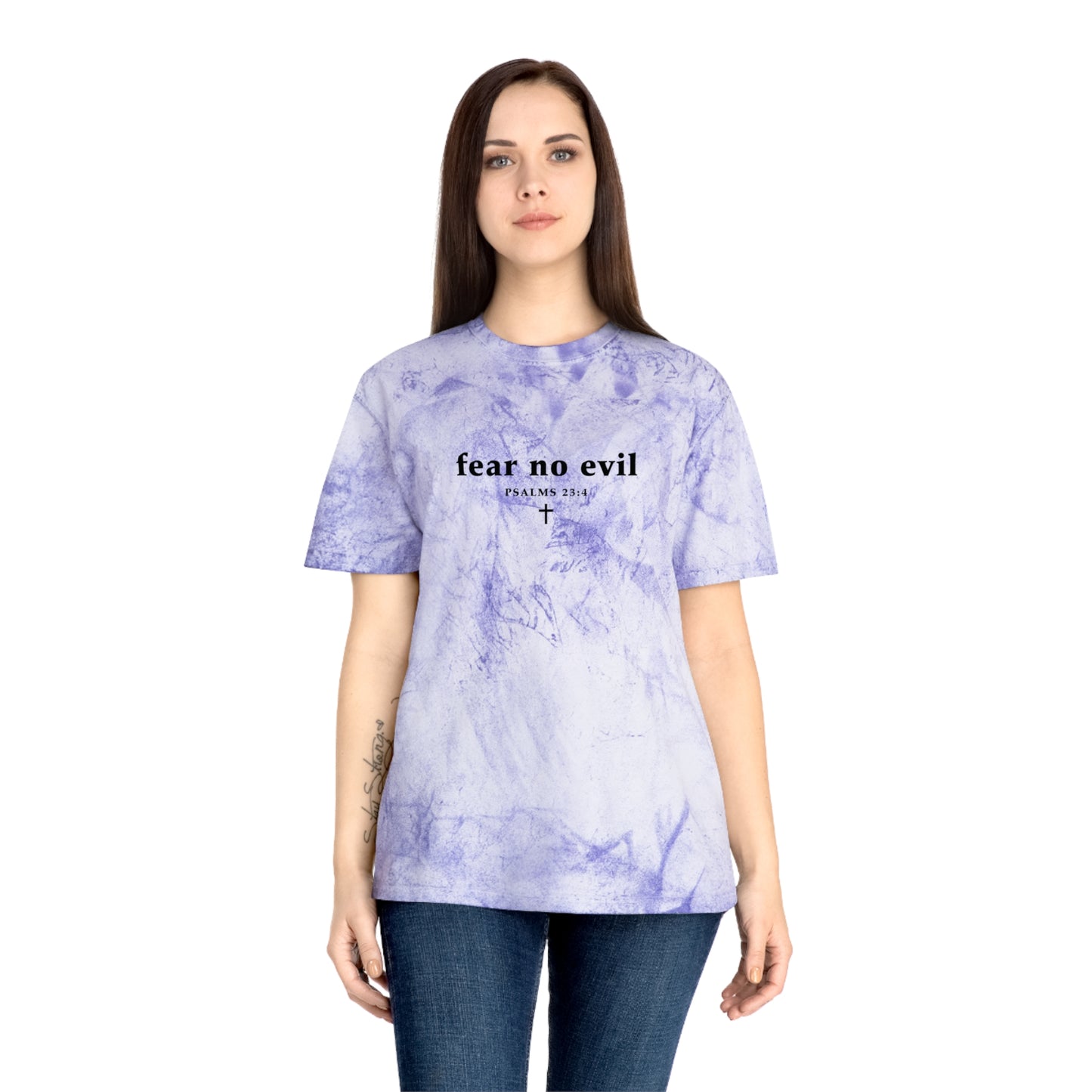 fear no evil | color blast tee