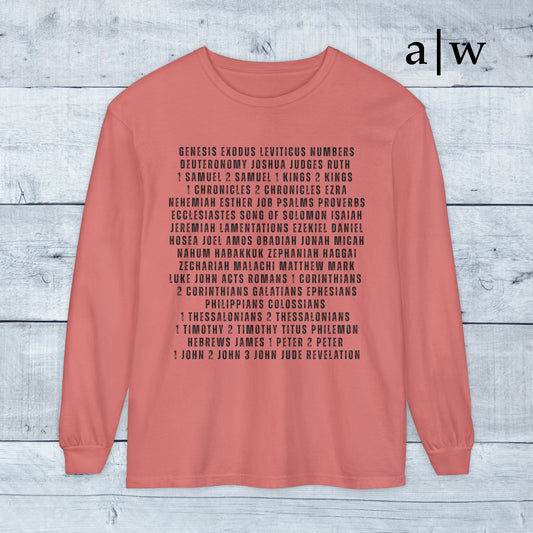 sixty-six books | long sleeve tee