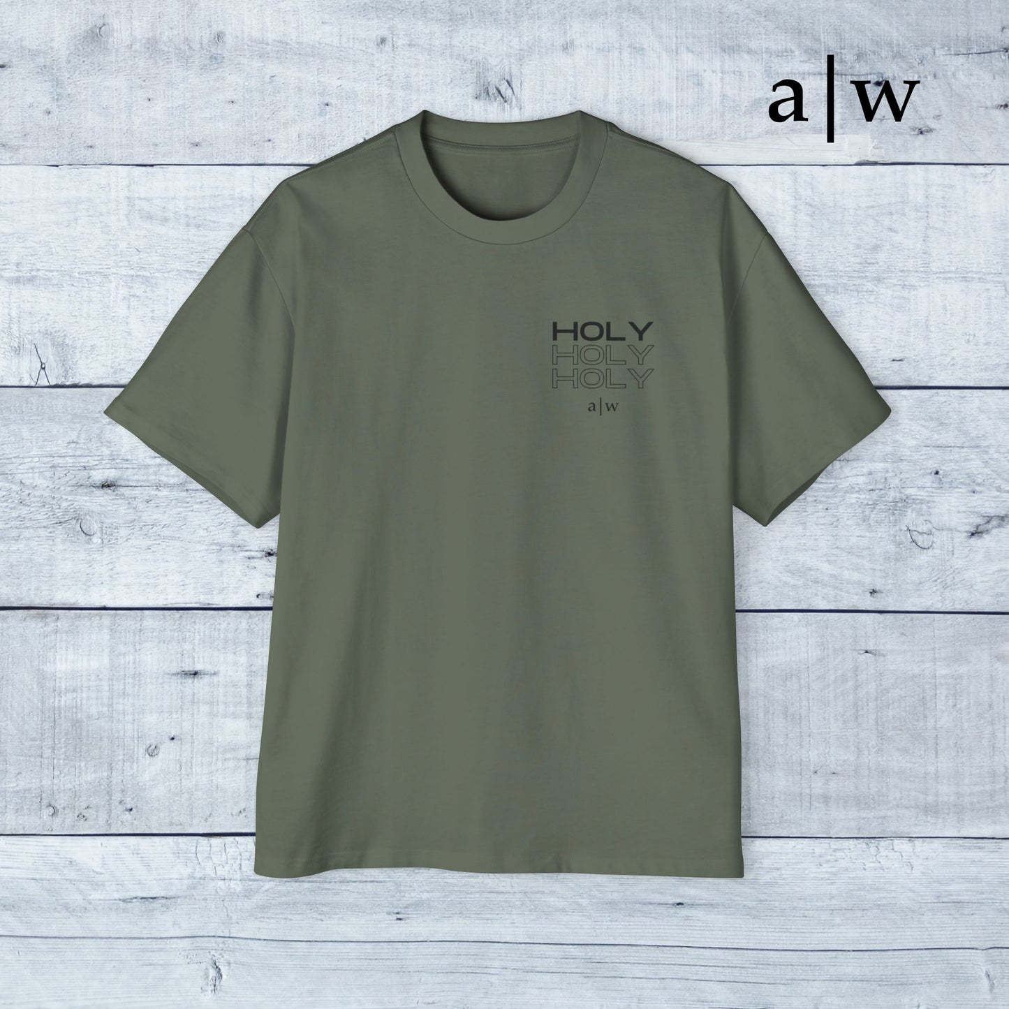 holy trinity | oversized heavy tee