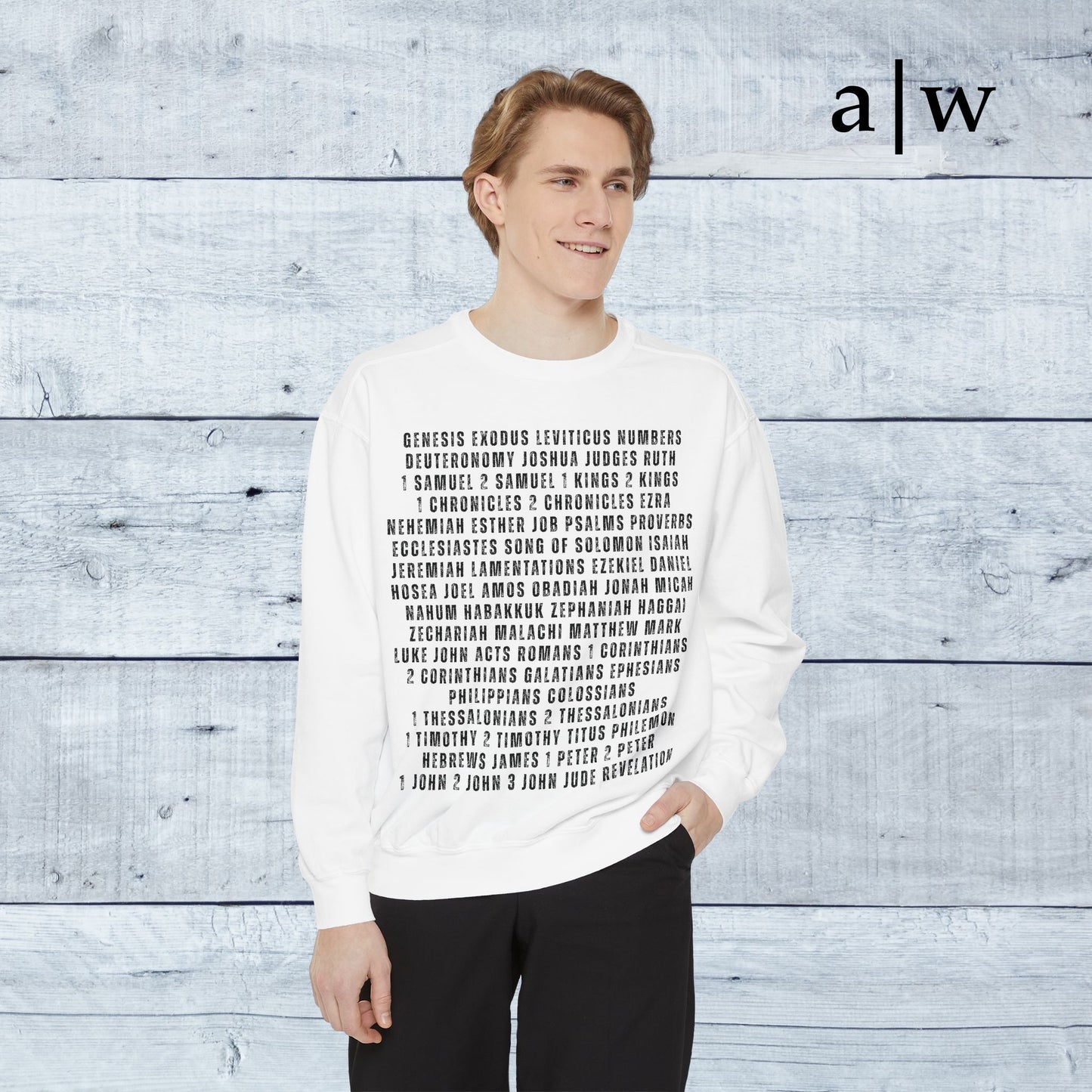 sixty-six books | classic crewneck