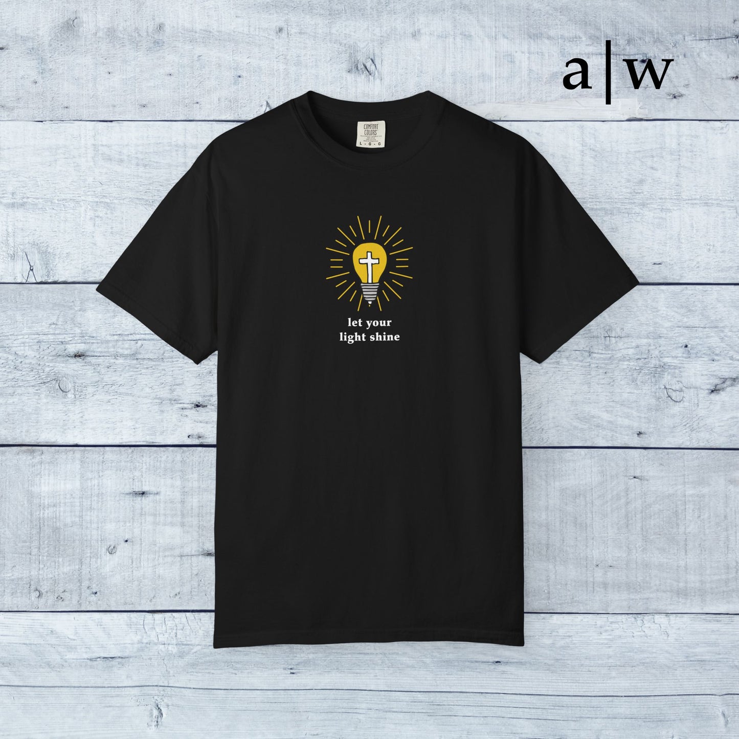 let your light shine | classic tee
