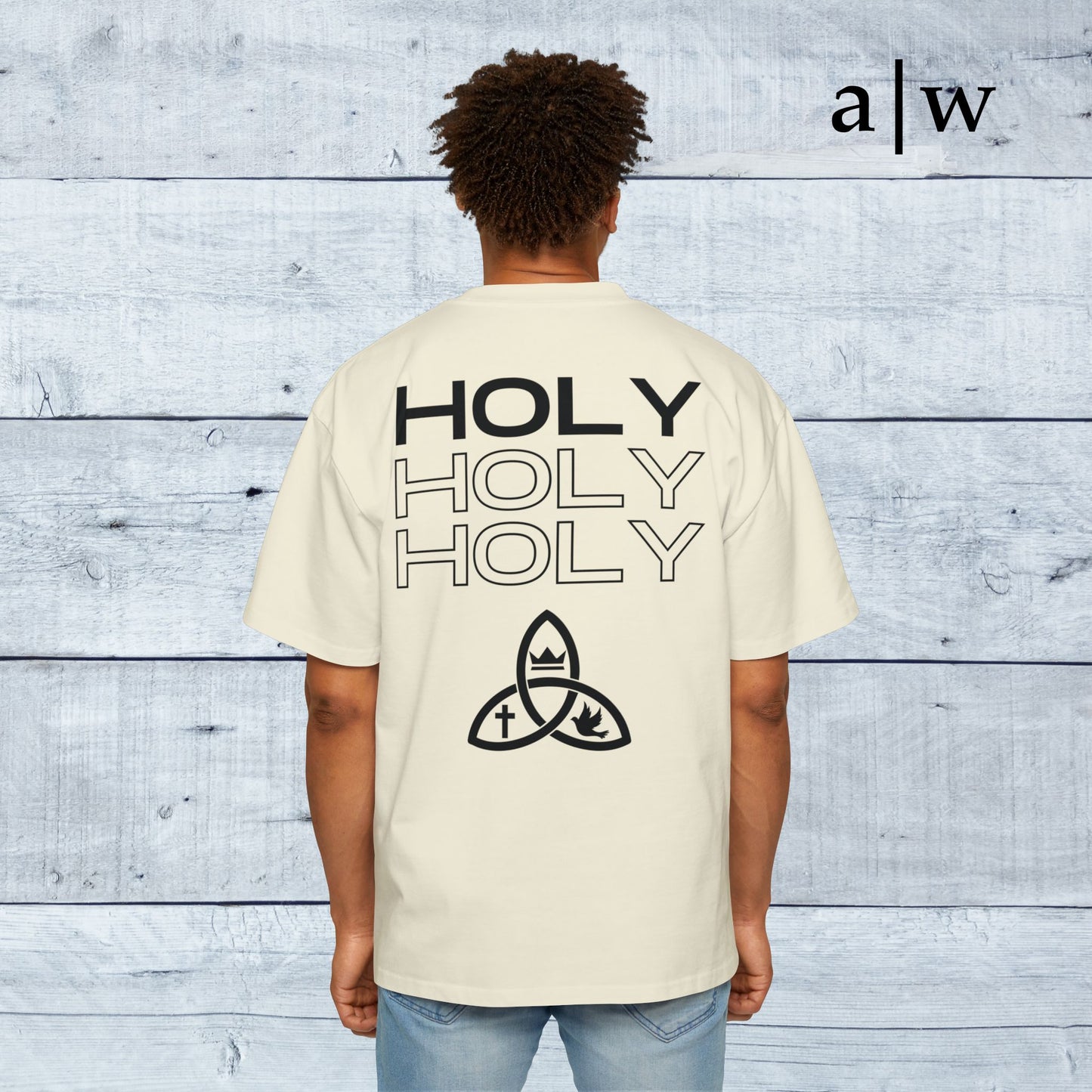 holy trinity | oversized heavy tee