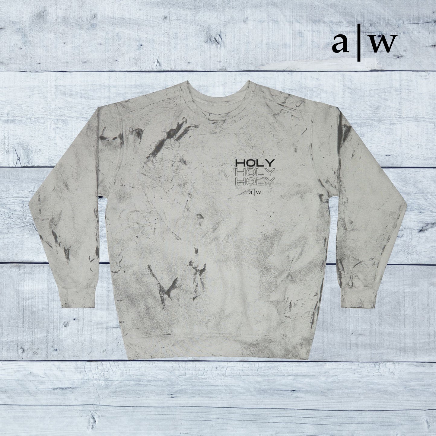 holy trinity | color blast crewneck