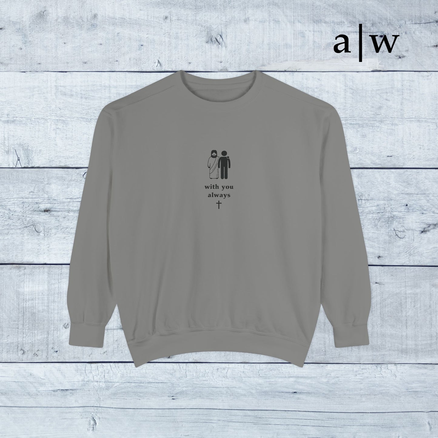 with you always | classic crewneck