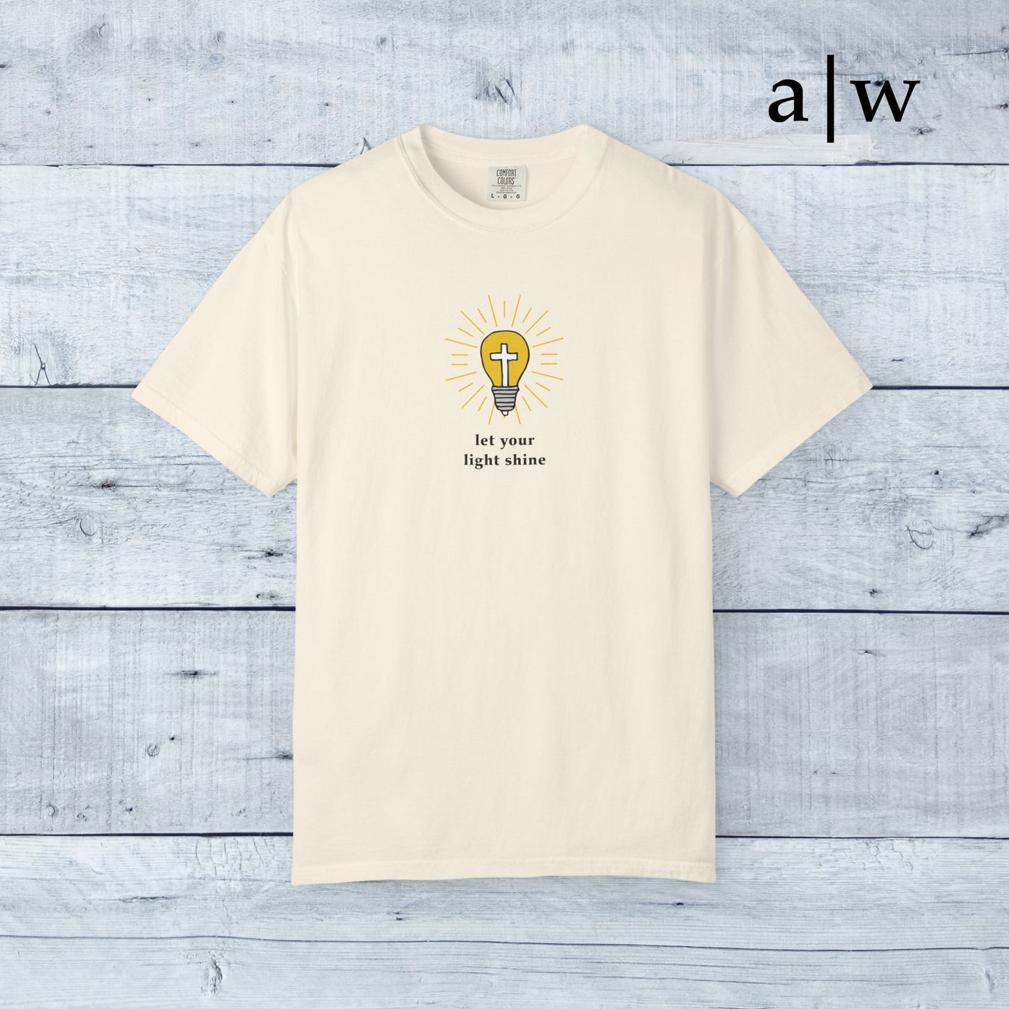 let your light shine | classic tee