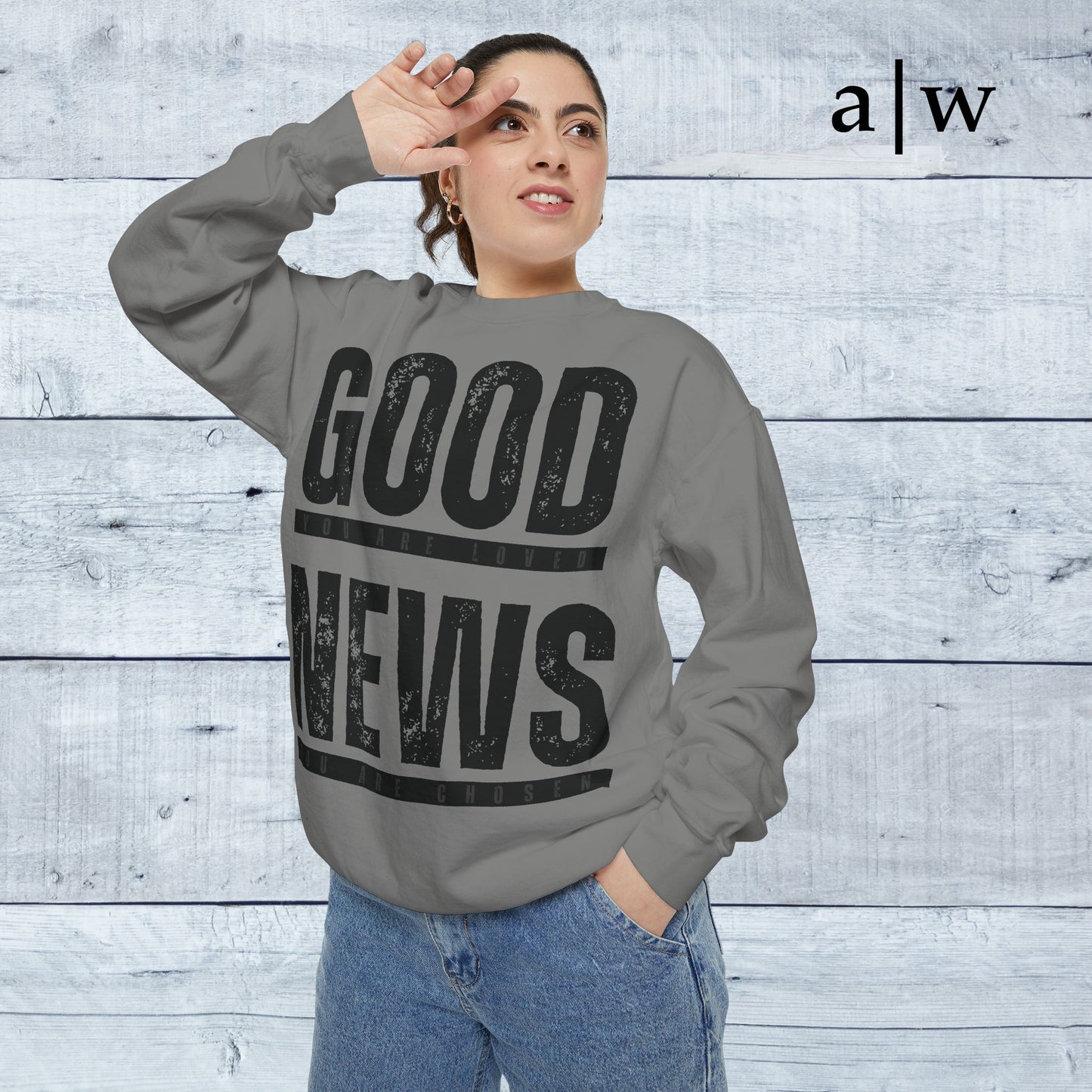 good news | classic crewneck
