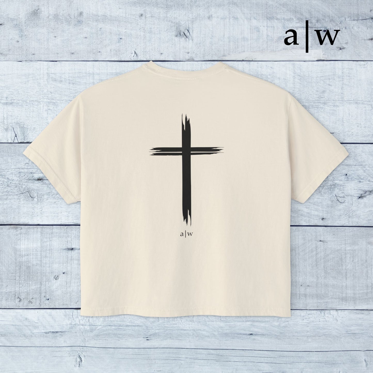 take up (cross back) | women's boxy tee