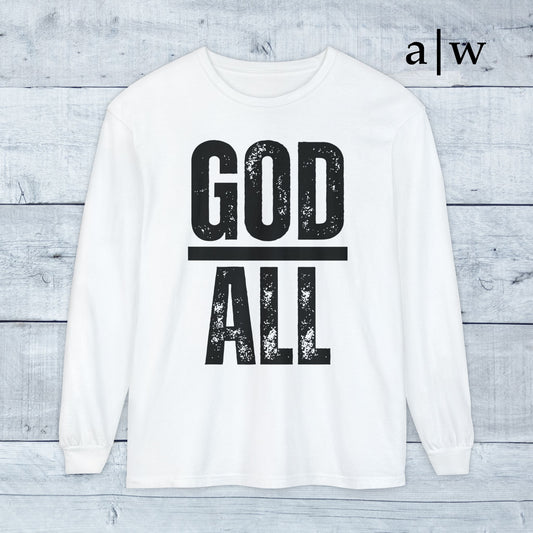 God over all | long sleeve tee