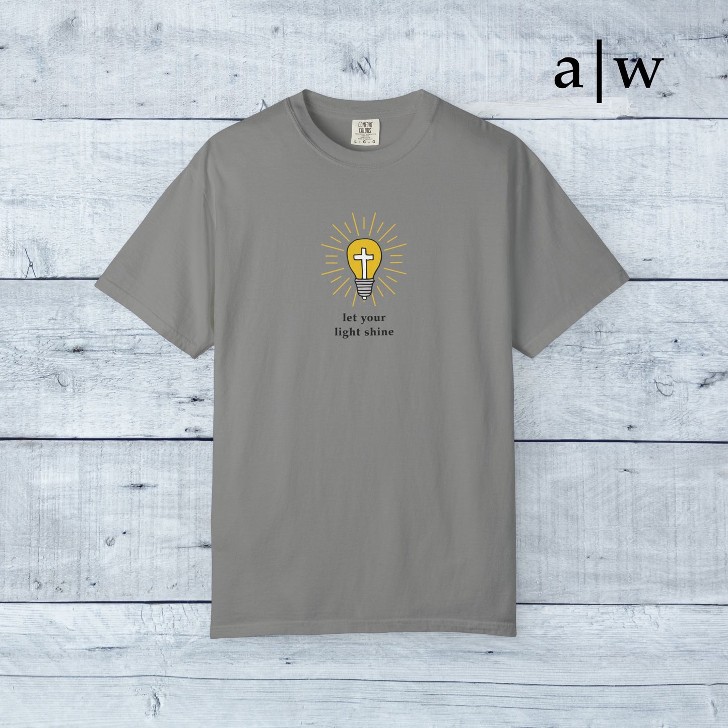 let your light shine | classic tee