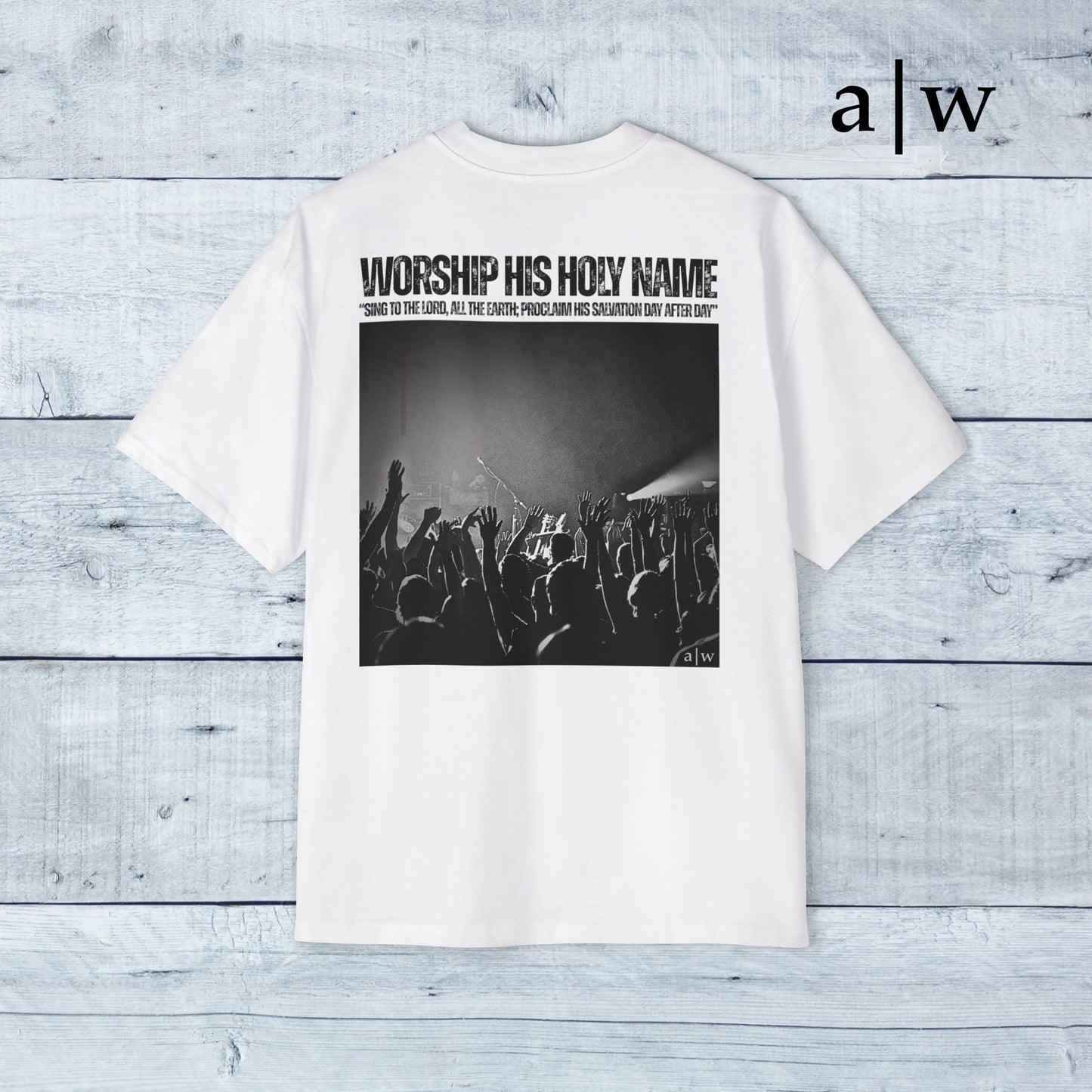 worship | oversized heavy tee