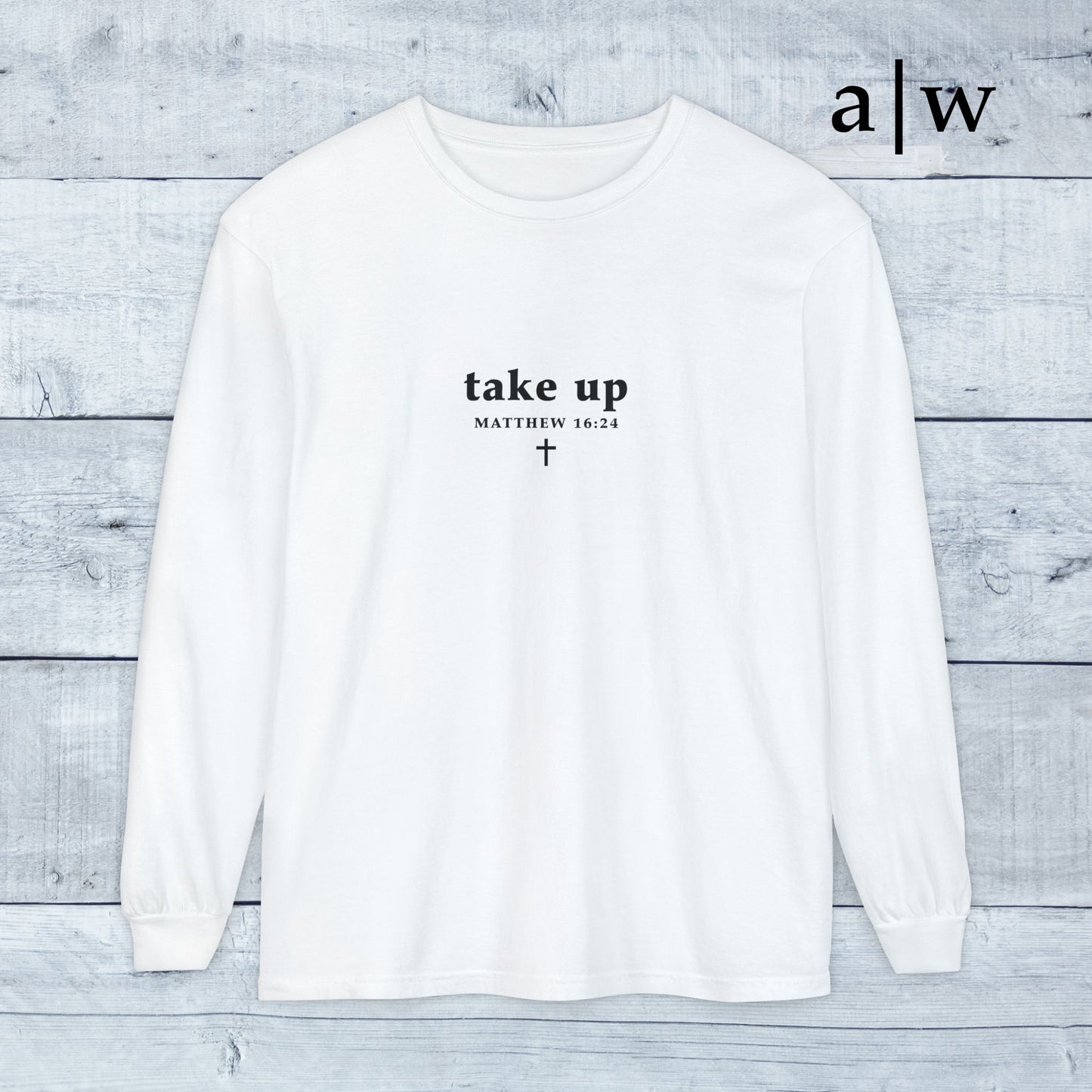 take up (cross back) | long sleeve tee
