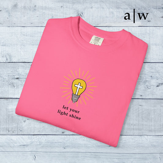 let your light shine | classic tee