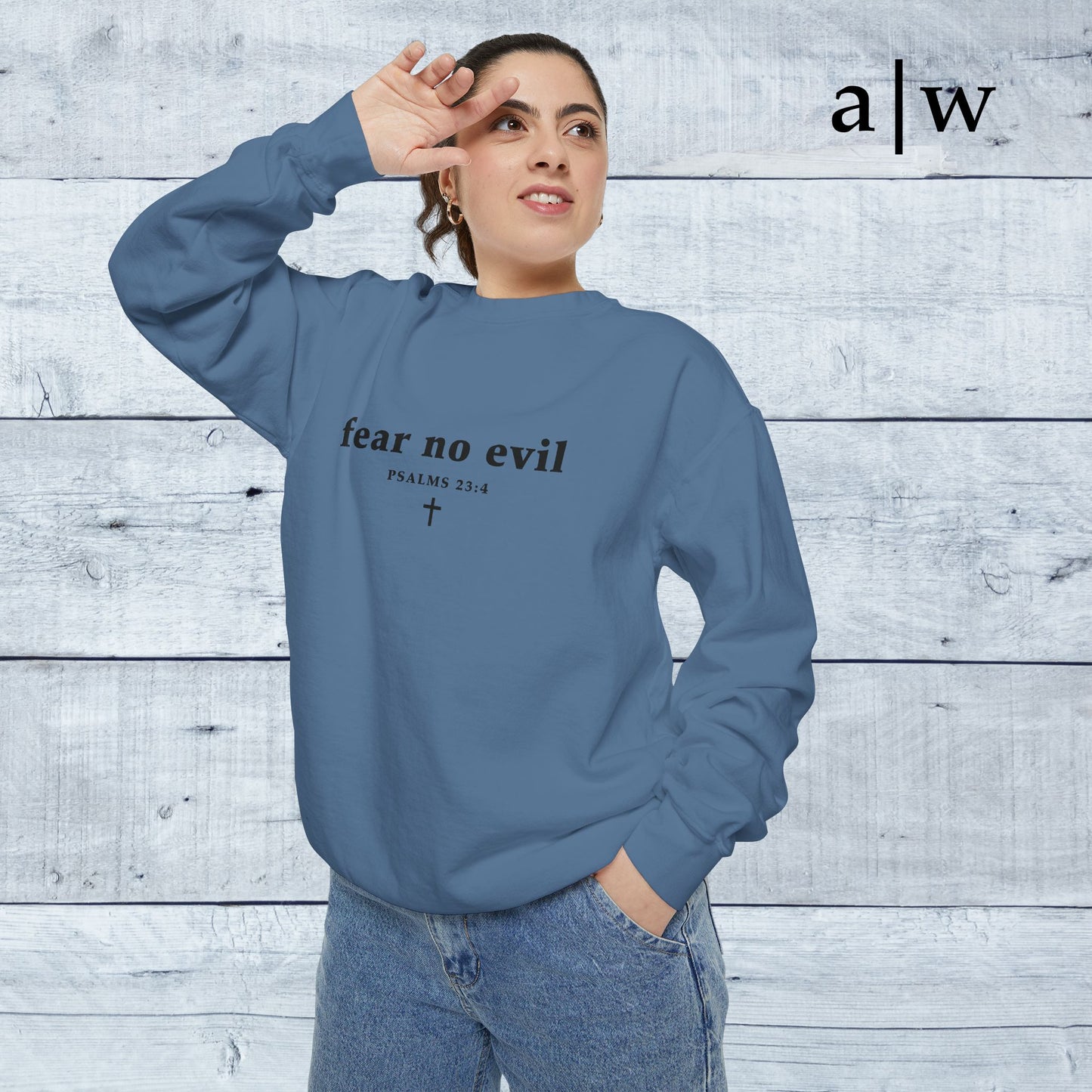 fear no evil | classic crewneck