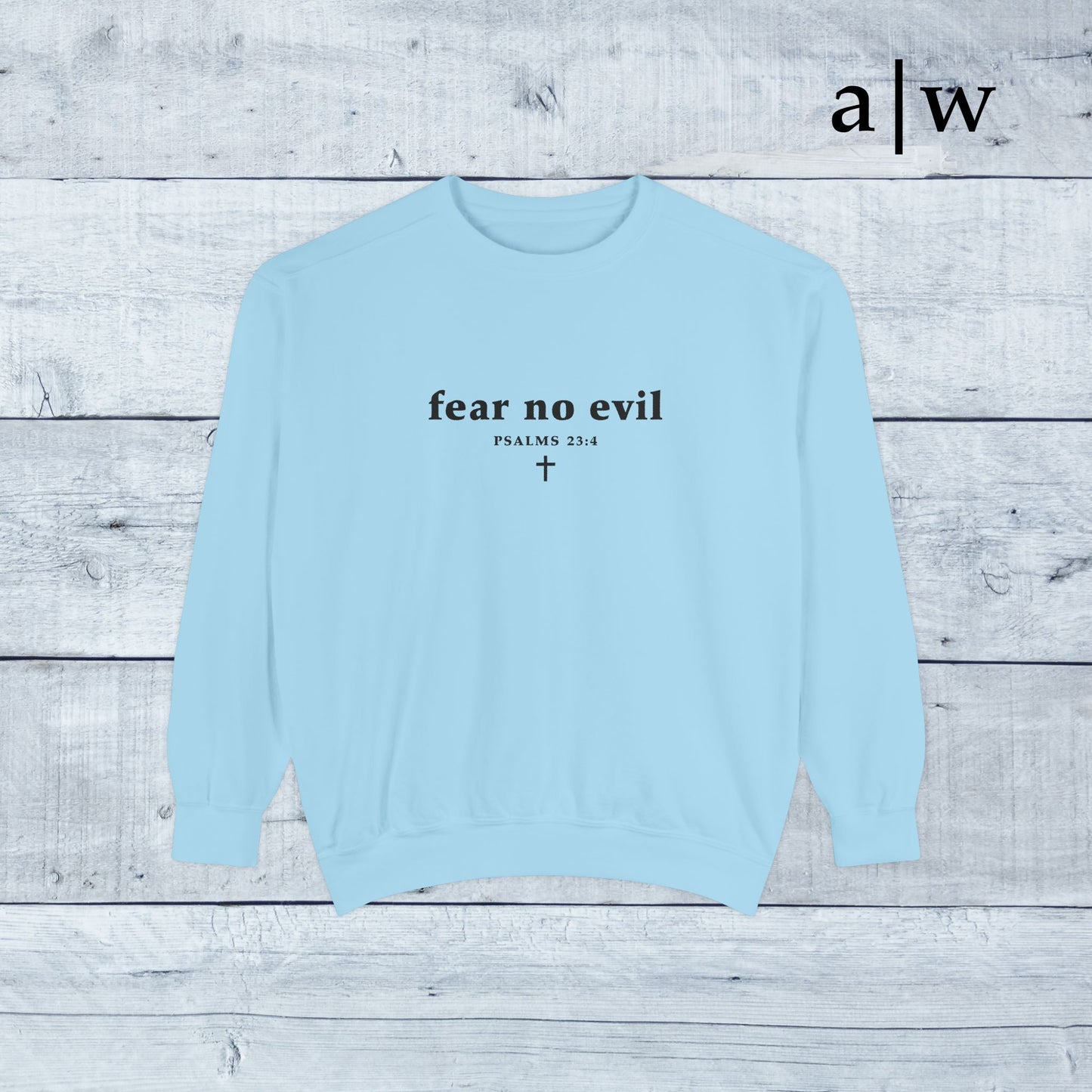 fear no evil | classic crewneck