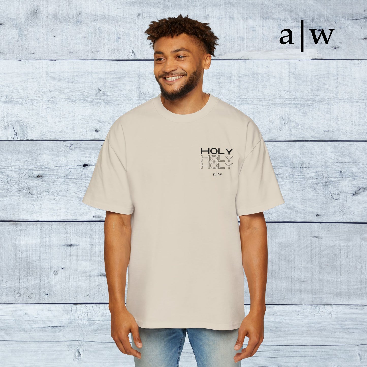 holy trinity | oversized heavy tee