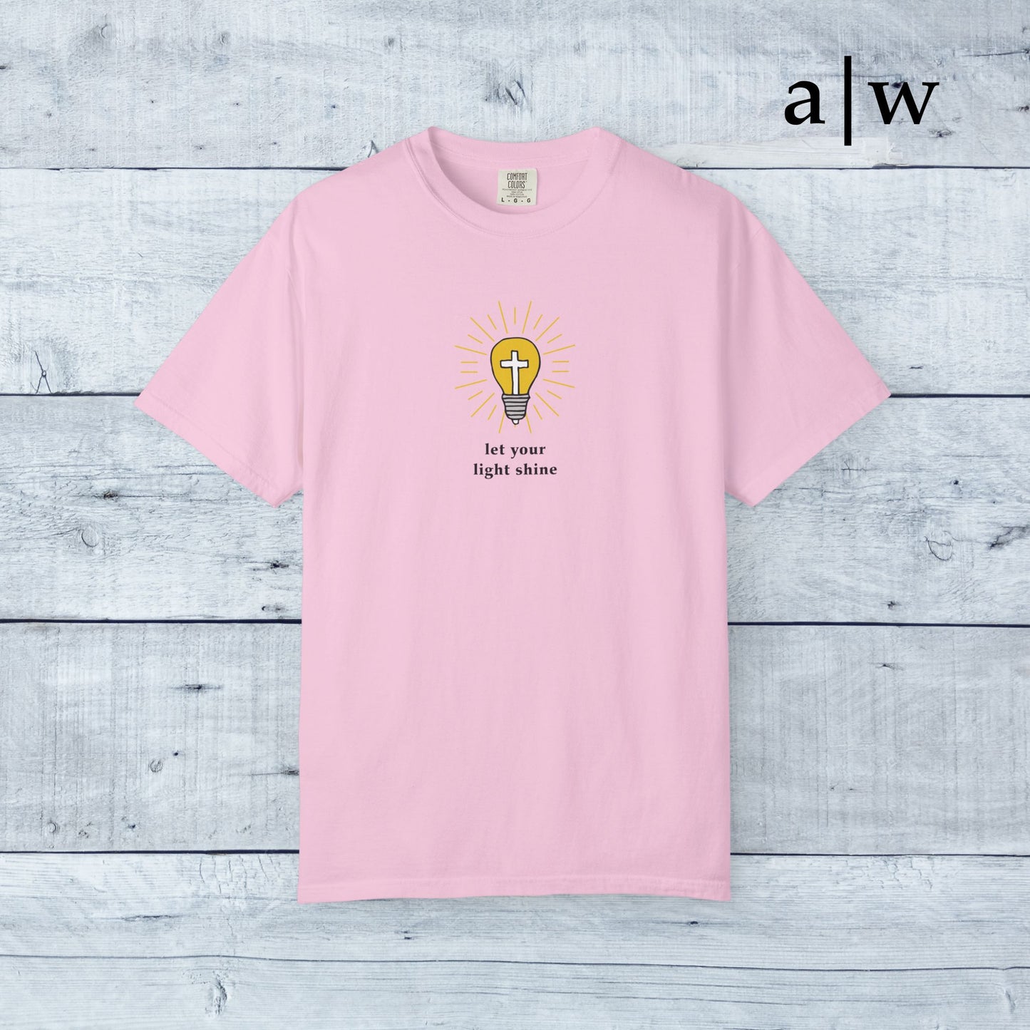 let your light shine | classic tee