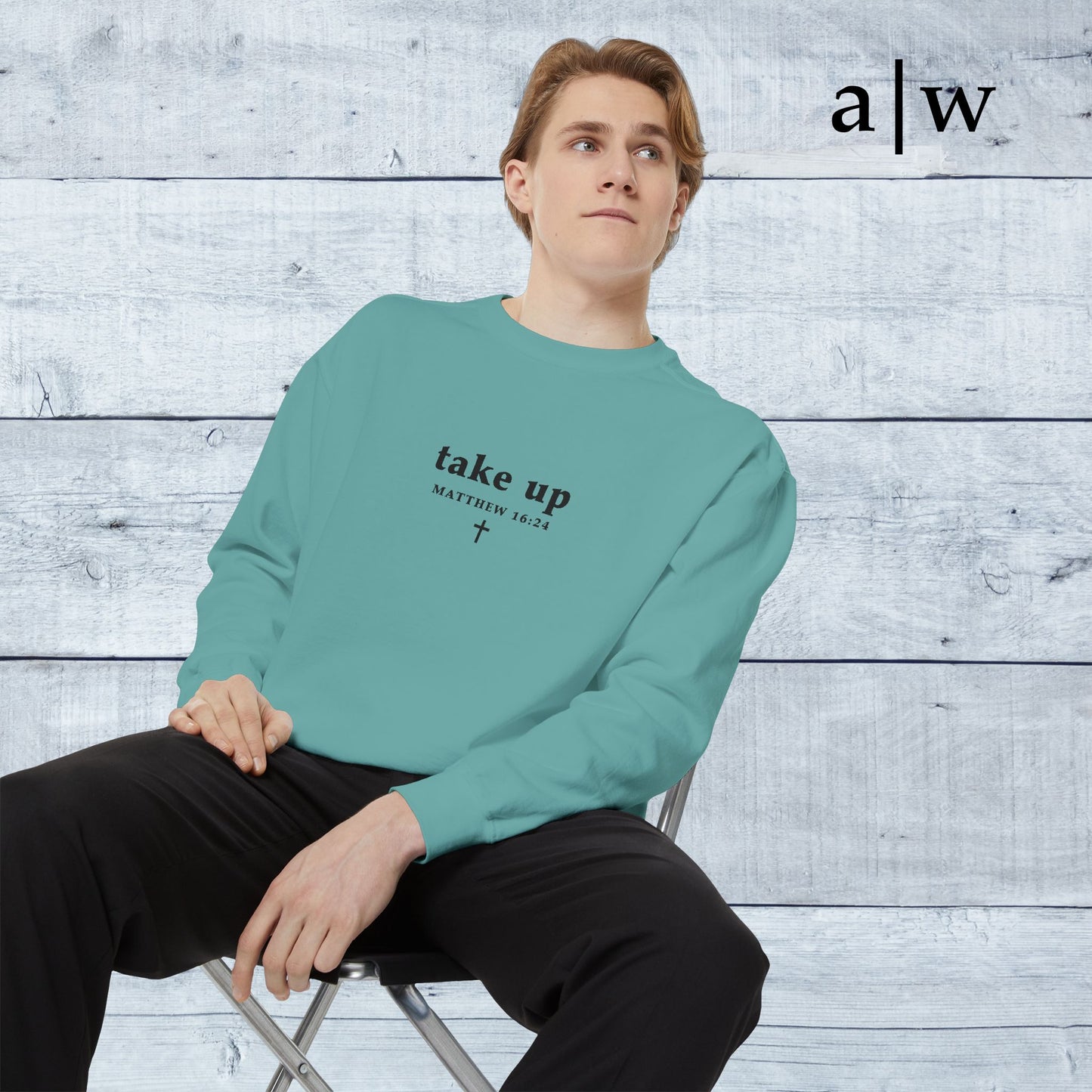 take up (cross back) | classic crewneck