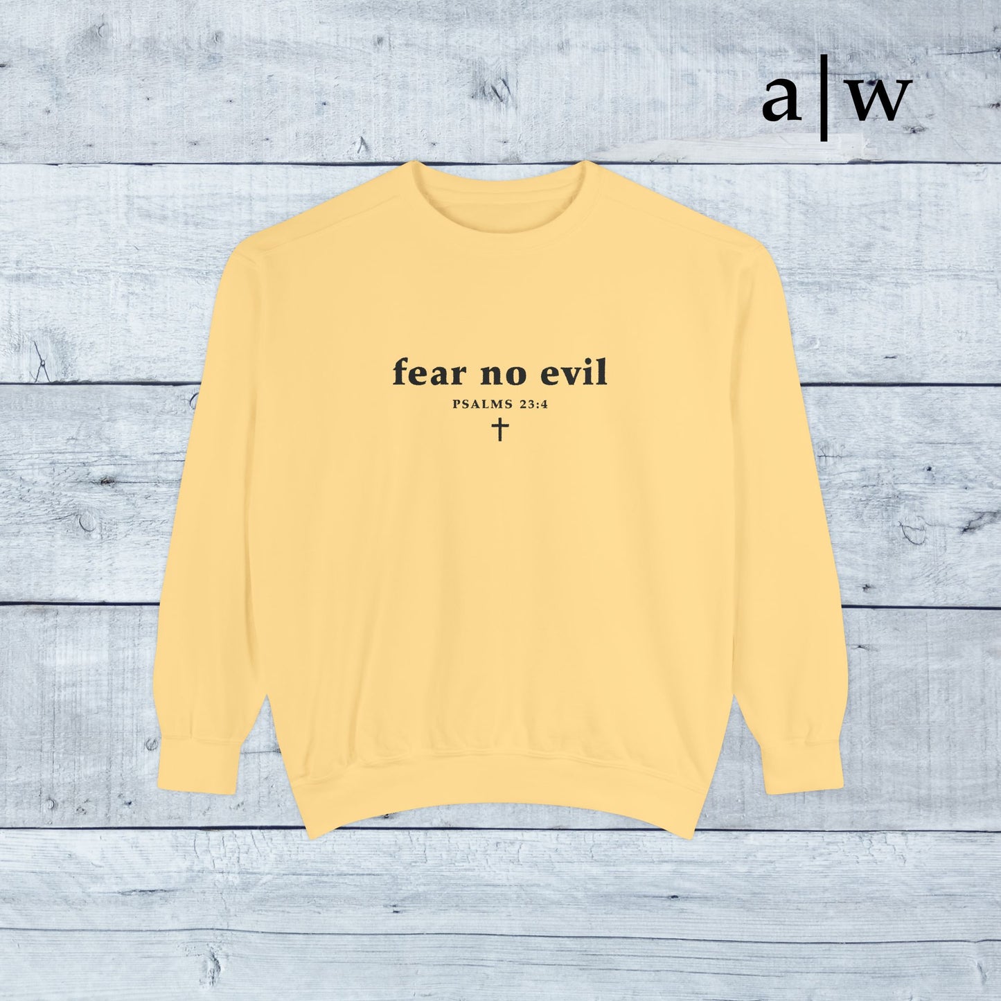 fear no evil | classic crewneck