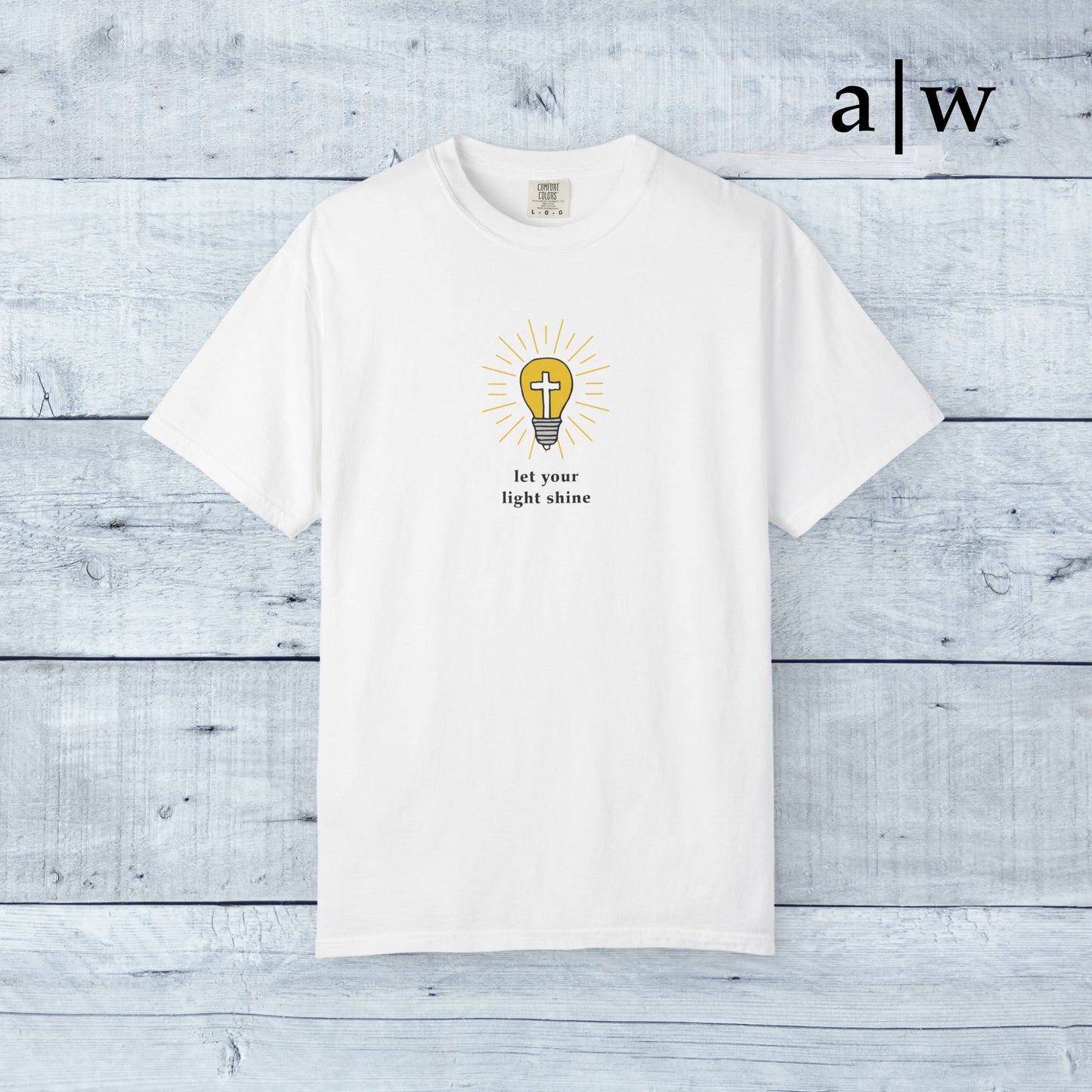 let your light shine | classic tee