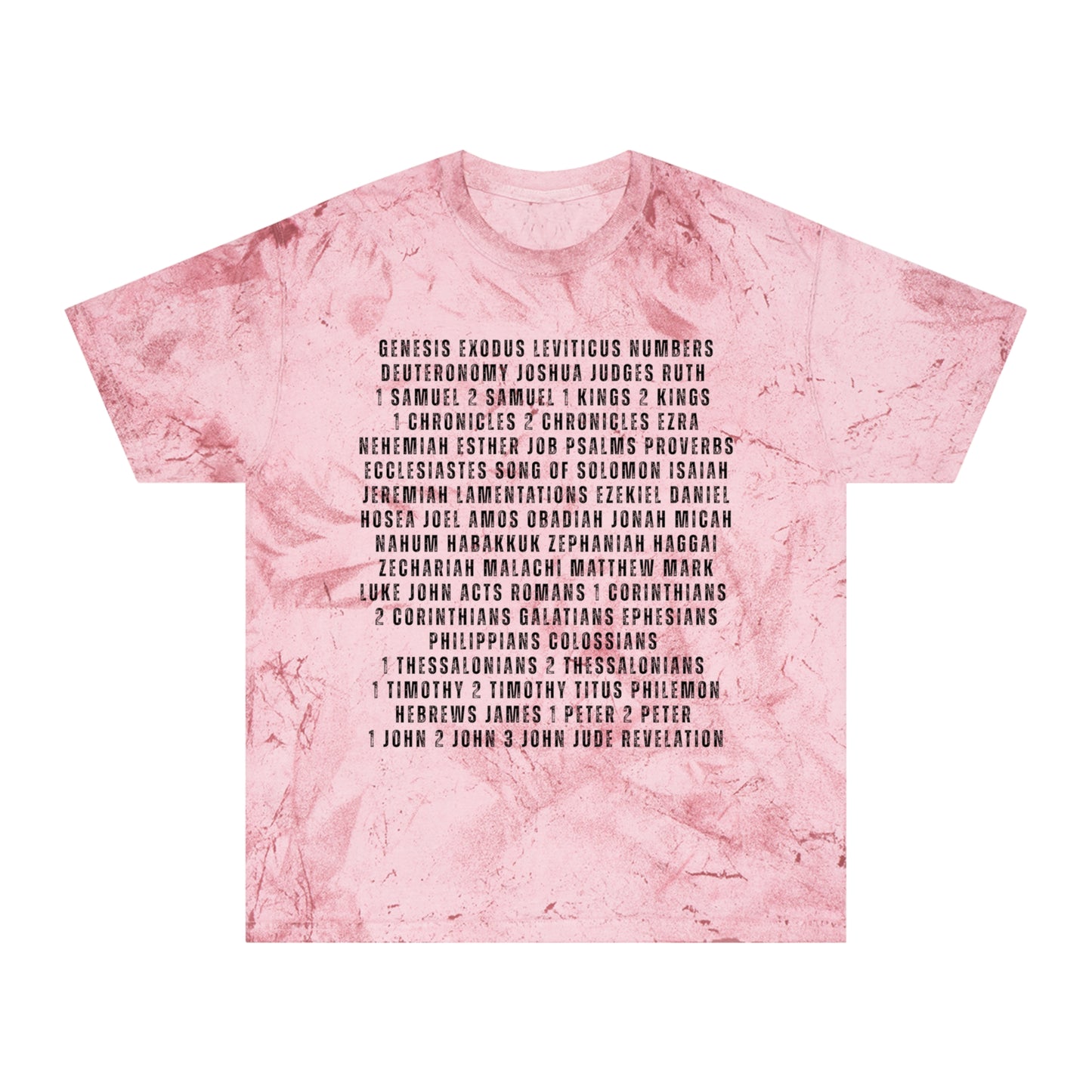 sixty-six books | color blast tee