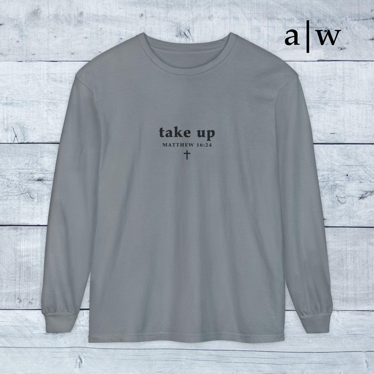 take up (cross back) | long sleeve tee