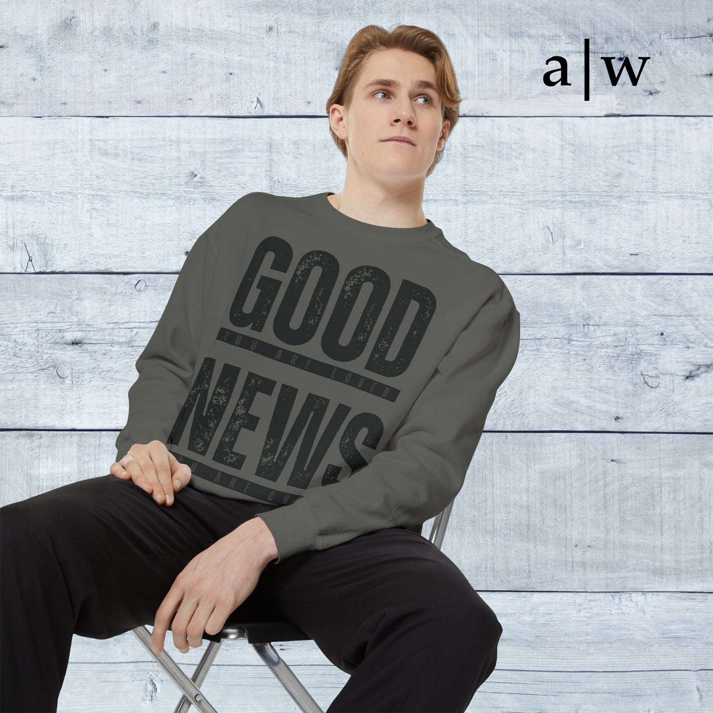 good news | classic crewneck