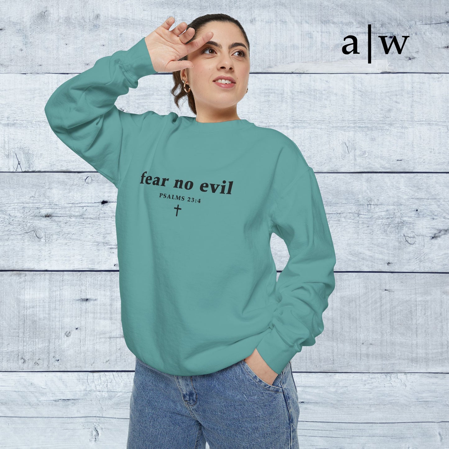 fear no evil | classic crewneck